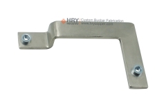 Aluminum busbar with pressed-in nuts