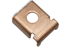 Solid copper busbar