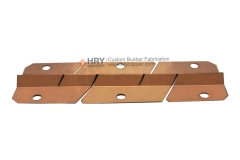 Solid copper busbar