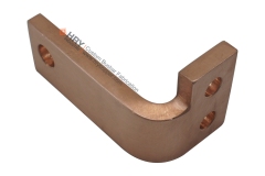 Solid copper busbar